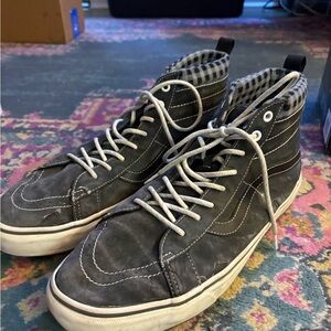 Vans Gray High-Top Sneakers
